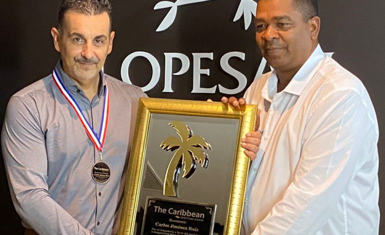 The Caribbean Gold Coast Awards en su vigésima versión: Reconocen a Carlos Jiménez Ruiz, de Lopesan Hotel Group,