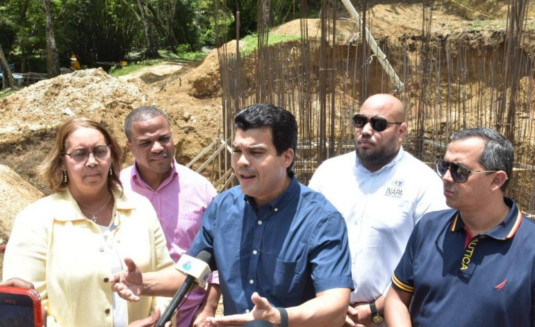  Trabajos  acueductos de Haina y Villa Altagracia marchan  «viento en popa»