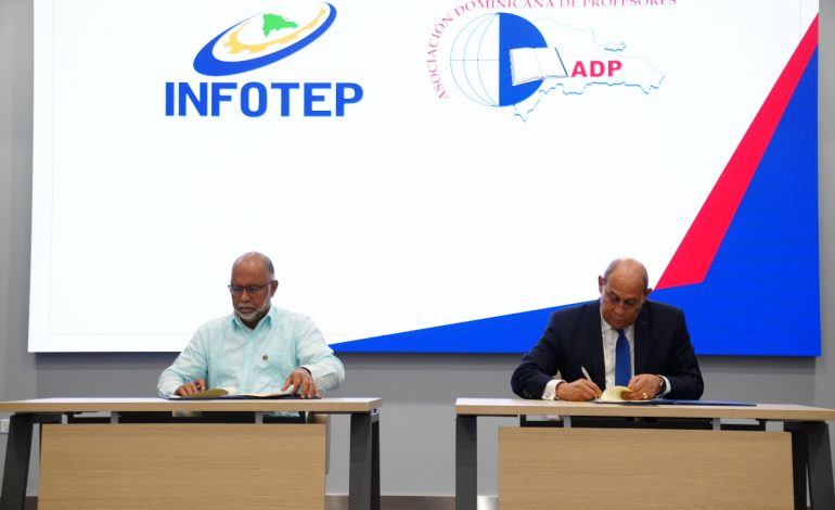 INFOTEP y ADP fortalecerán las competencias técnicas de los maestros