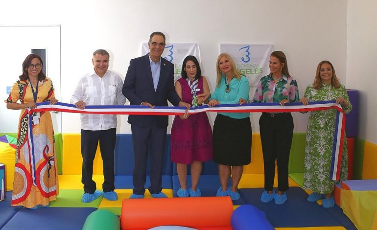Primera Dama inaugura sala de Intervención Temprana, Psicomotricidad y Servicios Terapéuticos en Fundación Nido para Ángeles