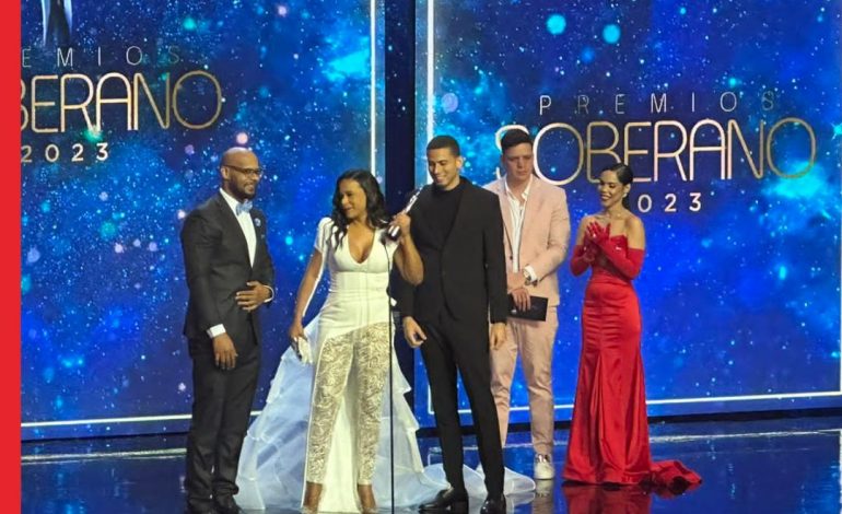 Colombia Alcántara arrasa en Premios Soberano 2023