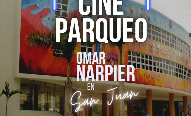 Cine Parqueo “Omar Narpier” se traslada a UASD de San Juan
