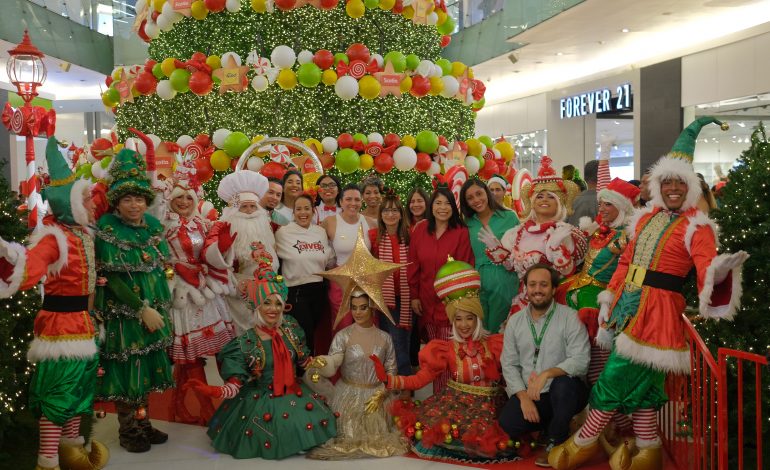 Ágora Mall se convierte en una gran aldea para ofrecer una dulce navidad
