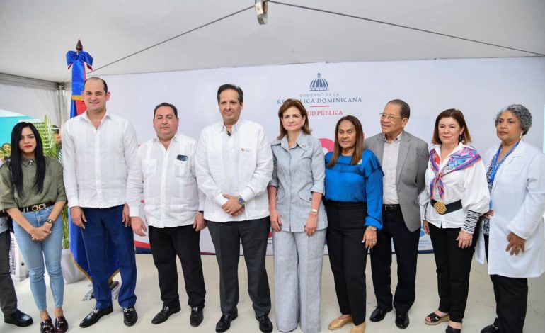 Gabinete de Salud puso en marcha el programa “Más Salud, más esperanza de Vida” en la provincia Duarte
