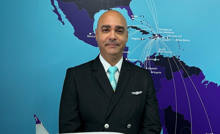  Arajet designa José Abel Marte como nuevo jefe de piloto