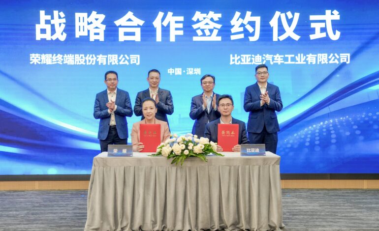  HONOR y BYD forman una alianza estratégica para impulsar la movilidad inteligente potenciada por IA