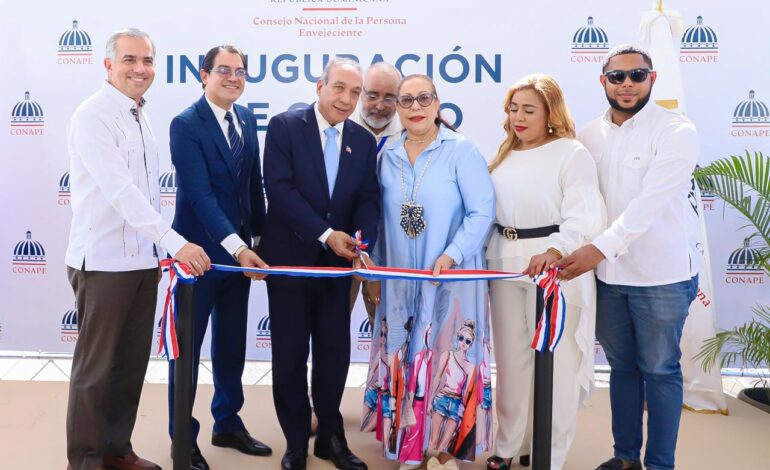  CONAPE inaugura Hogar de Día en Bella Vista, Santiago, en beneficio de adultos mayores