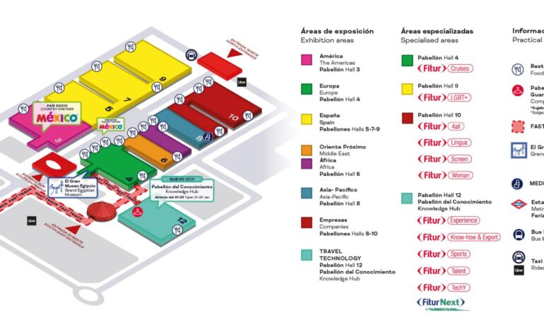  IFEMA MADRID recomienda el uso del transporte público para visitar FITUR, del 21 al 25 de enero