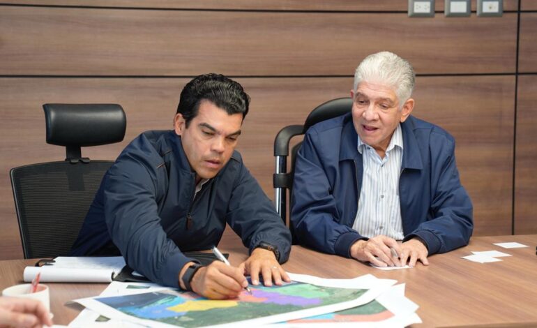 Obras Públicas e INAPA consolidan coordinación para optimizar  el asfaltado y saneamiento    