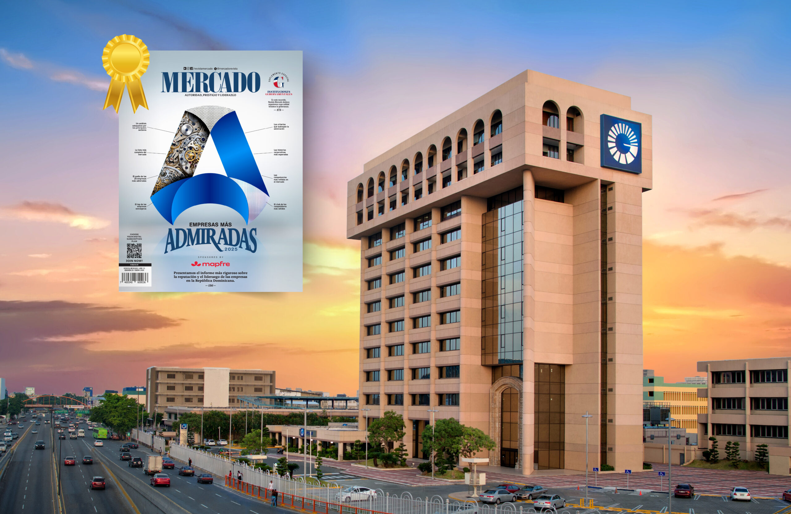 Grupo Popular mantiene liderazgo como la empresa más admirada del país, según revista Mercad