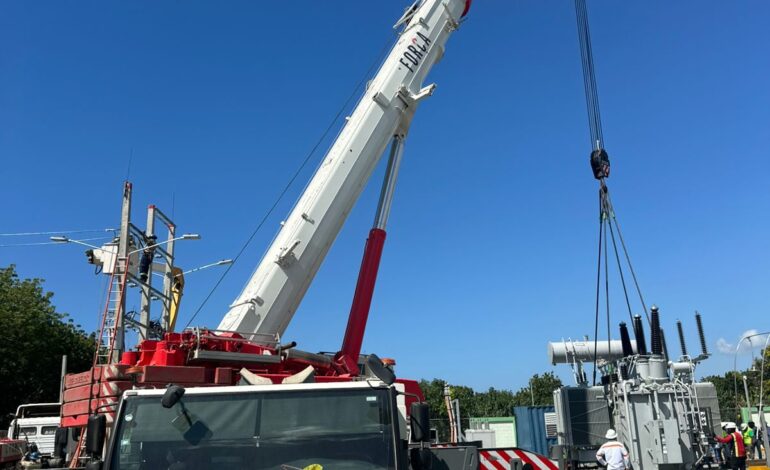 Con una inversión superior a los RD$60 millones, Edesur repotencia subestación eléctrica en Pedernales
