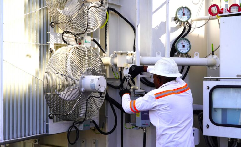 Edesur continúa este martes desarrollo de obras para habilitar subestaciones eléctricas del Distrito Nacional