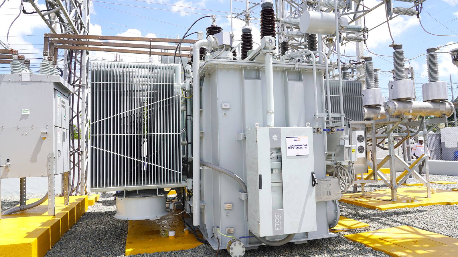 Edesur pone en funcionamiento la subestación eléctrica Alfa