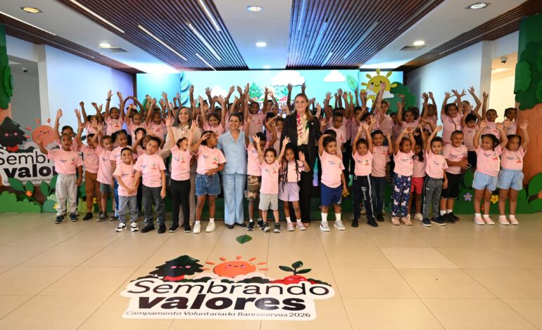 Voluntariado Banreservas inaugura campamento de verano “Sembrando Valores” con la participación de más de 1,300 niños