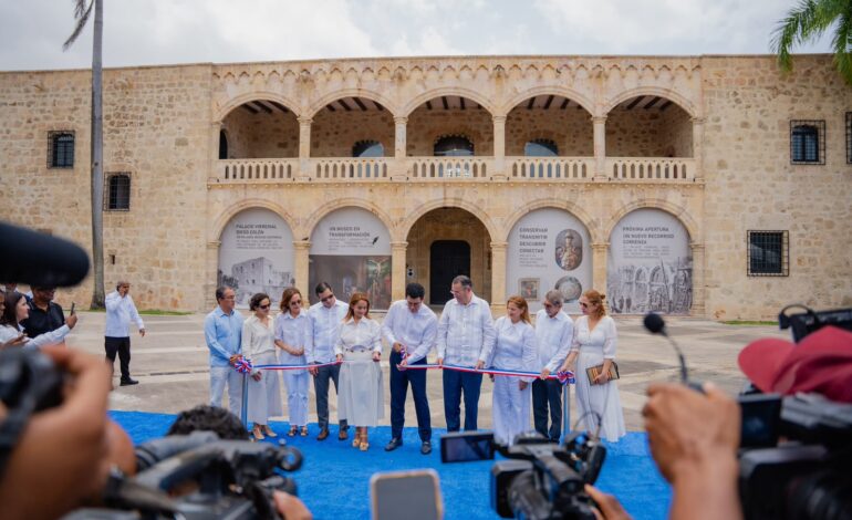 David Collado termina remozamiento Infraestructura del Alcazar de Colón e inicia iluminación ciudad colonial con dos mil lámparas.
