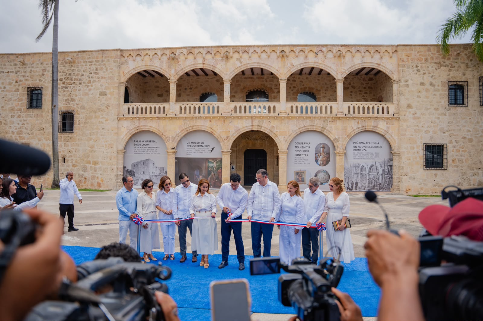 David Collado termina remozamiento Infraestructura del Alcazar de Colón e inicia iluminación ciudad colonial con dos mil lámparas.