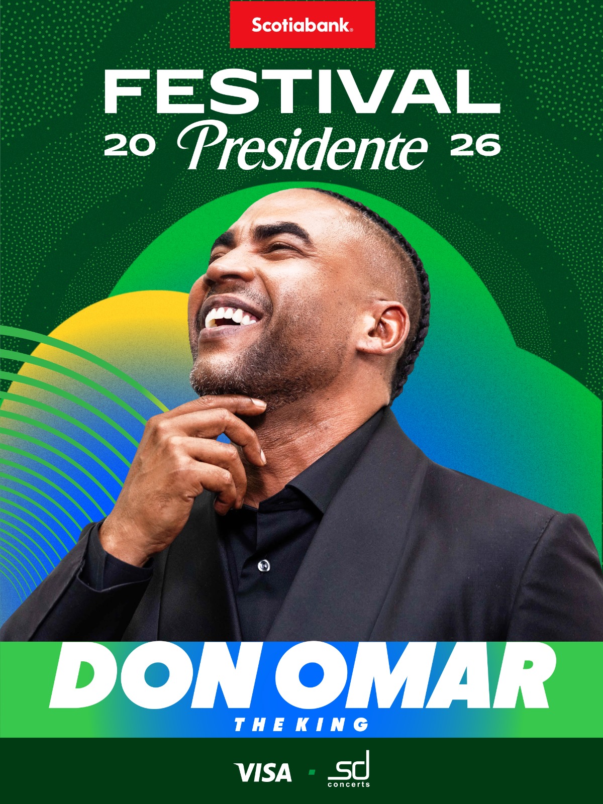 Presidente revela a Don Omar como el primer artista del esperado regreso de Festival Presidente 2026