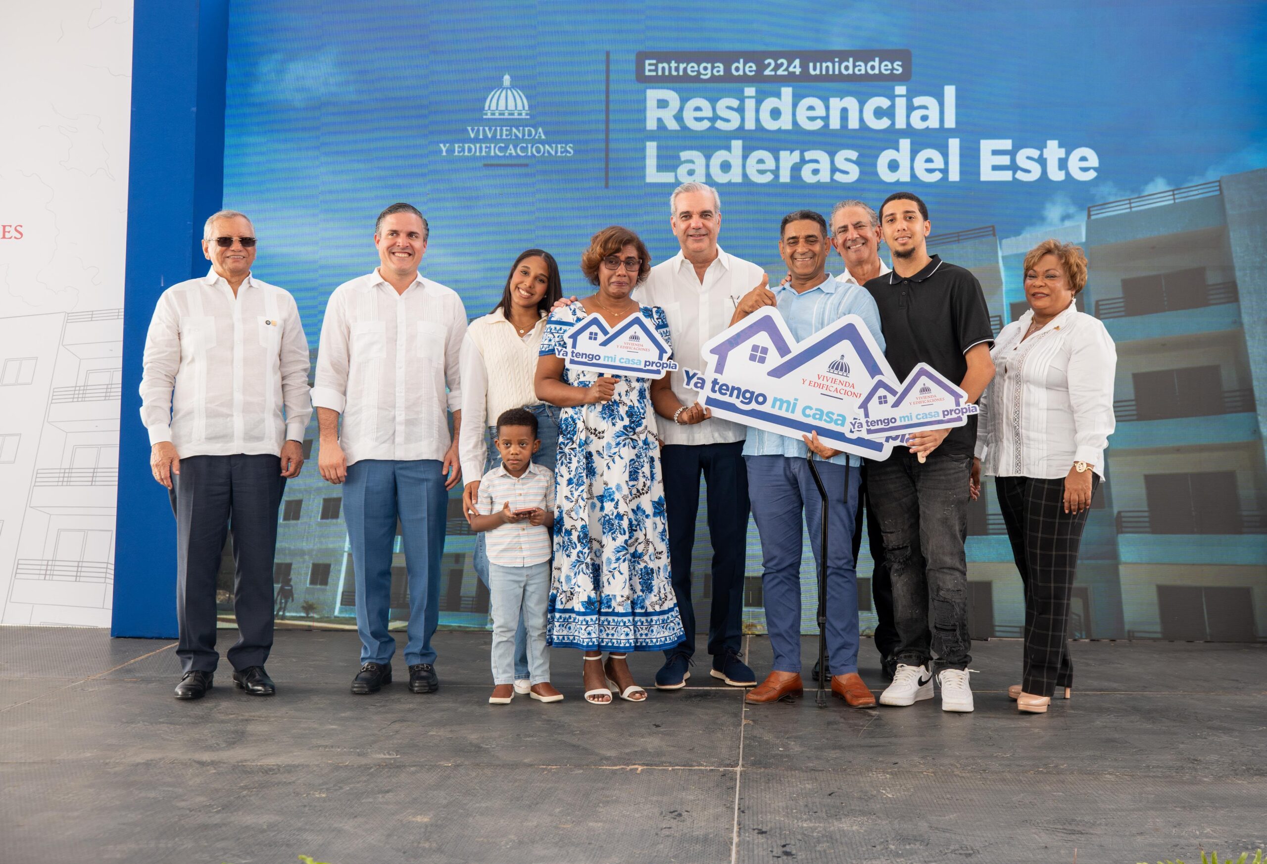 Banreservas financia 197 apartamentos de los 224entregados por el presidente Abinader en Laderas del Este