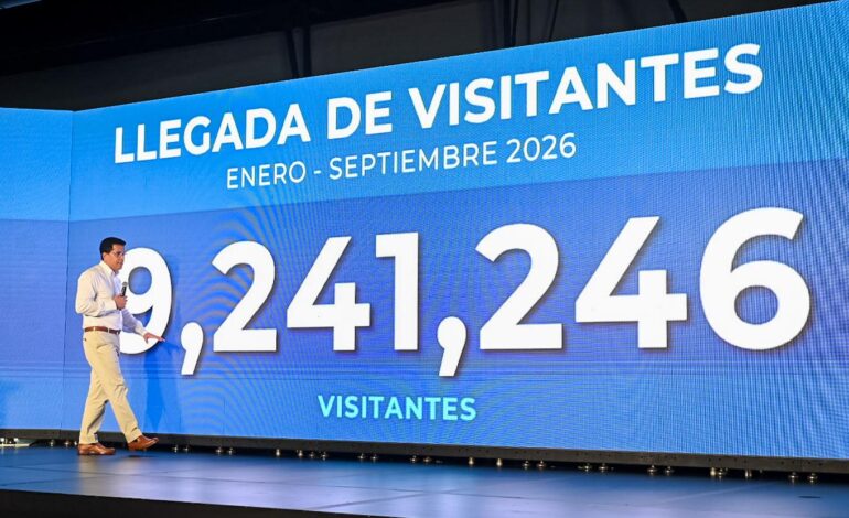 RD recibe más 9,2 millones de visitantes hasta septiembre